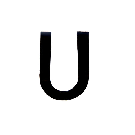 Number Plate Digits Big U Each
