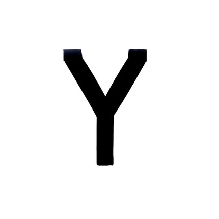 Number Plate Digits Big Y Each