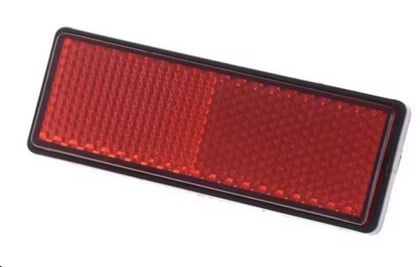 Reflective Warning Rectangle Plate Motorcycle Scooter Quad Reflector 35970-00A10