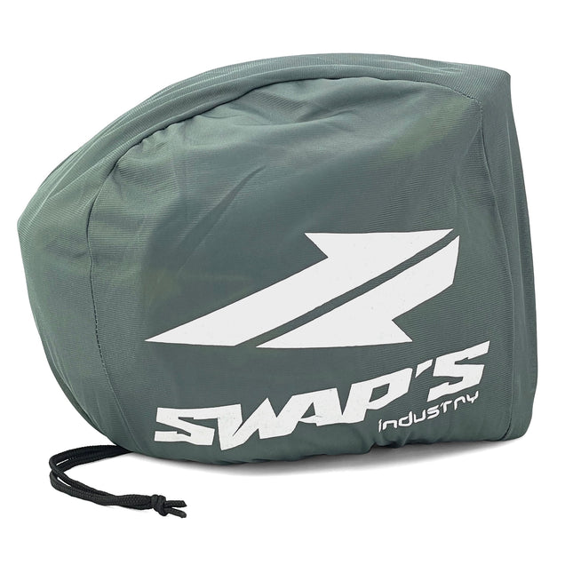 Motocross Helmet Swaps S818 - Shiny Grey White - Size Xl 61cm - 62cm
