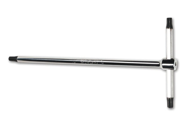 T-Handle Wrench with Three Male Ends for Torx Head Screws T30 - Beta Tools 951TX 30