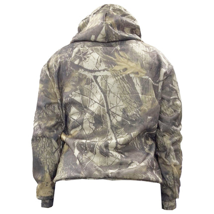 Camo With White Text Unisex Hoodie - M