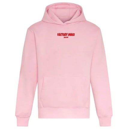 Bubble Text Pink Unisex Hoodie - M