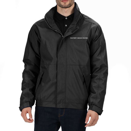 Waterproof Coat Jacket Extra Large, Fleece Lined, Pack Away Hood