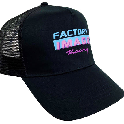 FIR Black Trucker Cap - Vice Design - One Size