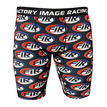 FIR Logo Print Sportswear Unisex Boxer Briefs Base Layer L - Large