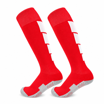 MX Enduro Compression Socks Adult Red Uk 6-12 35-45