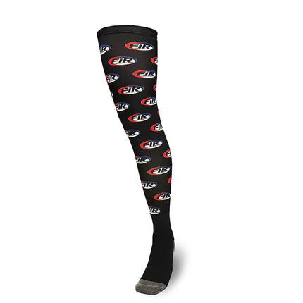 Knee Brace MX Enduro Socks With FIR Oval Design Size S/m Size Uk 3-7