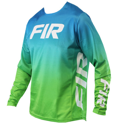 Lite Fade Jersey Green S, MX Race Wear, Enduro Gear