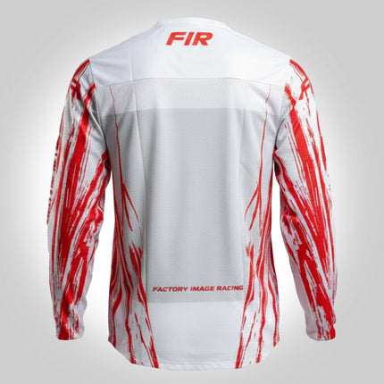 Effex Jersey Grey And Red Xxl, MX Race Wear, Enduro Gear