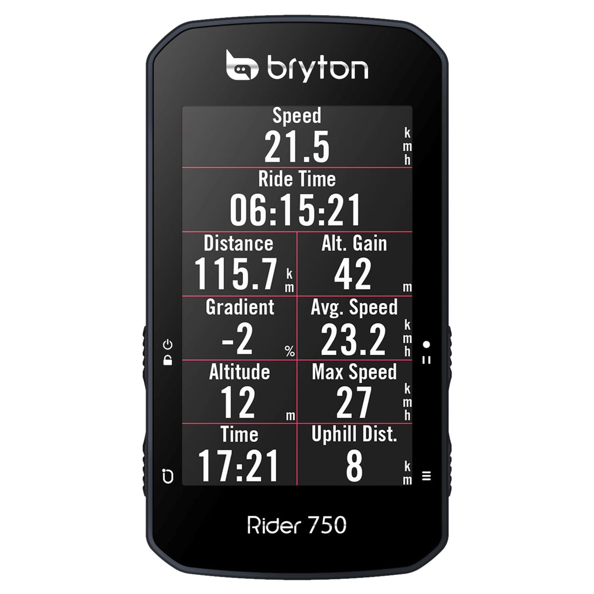 Bryton Rider 750T GPS Cycle Computer Bundle With Speed/Cadence & Heart Rate