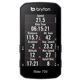 Bryton Rider 750T GPS Cycle Computer Bundle With Speed/Cadence & Heart Rate