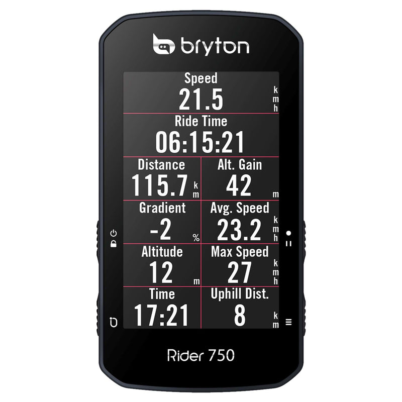 Bryton Rider 750t Gps Cycle Computer Bundle With Speedcadence And Heart Radhouse 