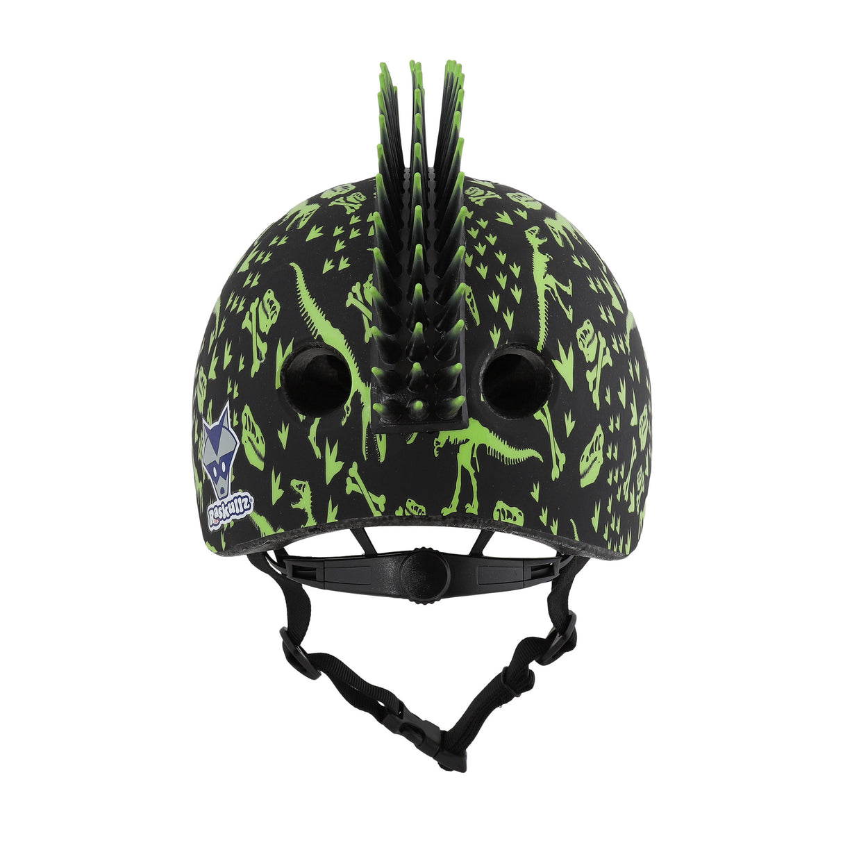 C-Preme Raskullz Child Helmet (5+ Years) - T-Rex Bonez Mohawk