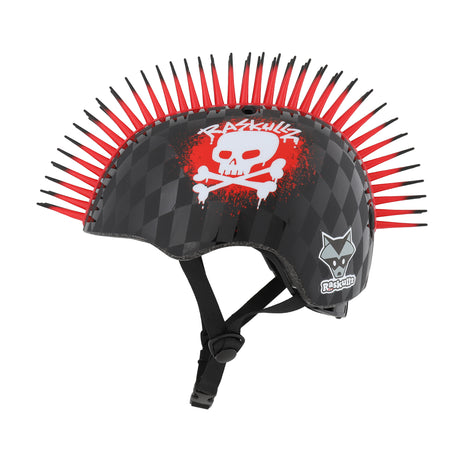 C-Preme Raskullz FS (Fit System) Child Helmet (5+ Years) - Skull Hawk Red