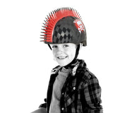 C-Preme Raskullz FS (Fit System) Child Helmet (5+ Years) - Skull Hawk Red