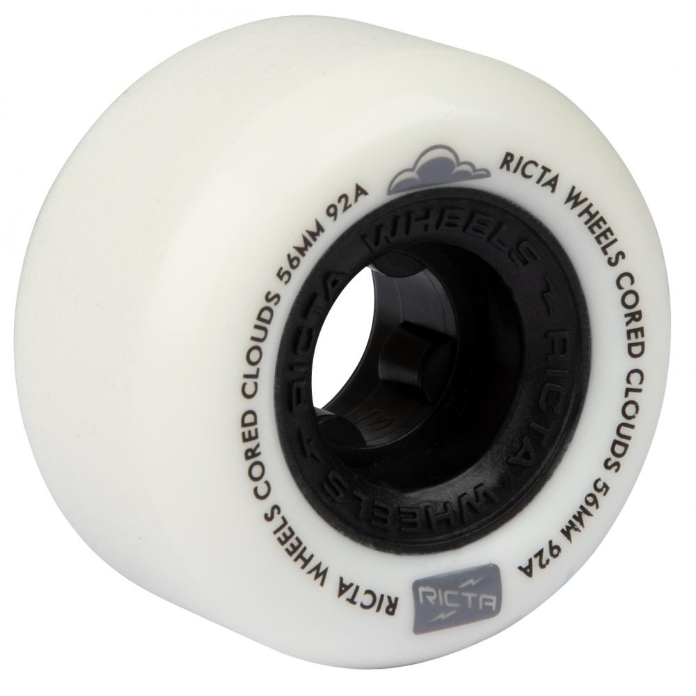 Ricta Wheels Cored Clouds Black 92a White 56mm