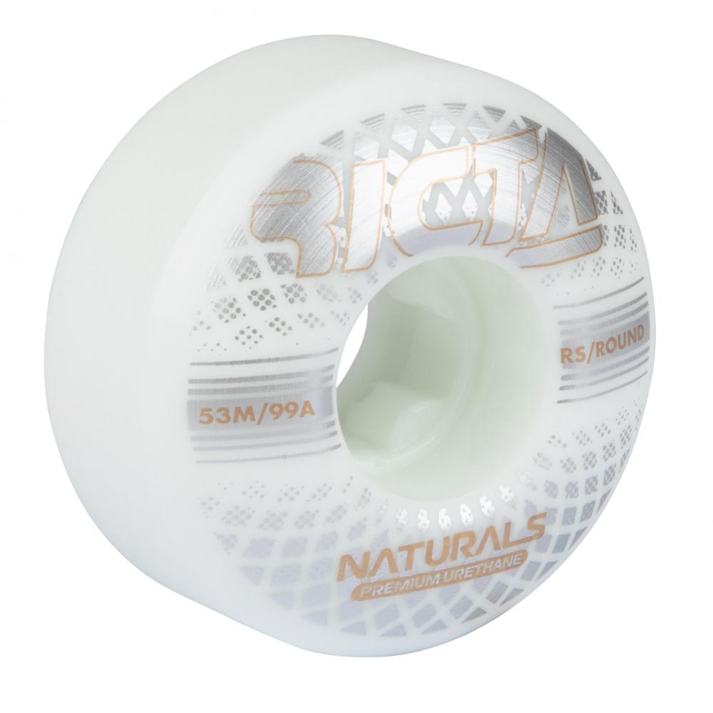 Ricta Wheels Reflective Naturals Round 99a White 53mm