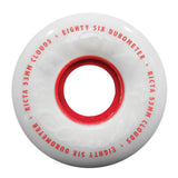 Ricta Wheels Clouds 86a White/Red 57mm