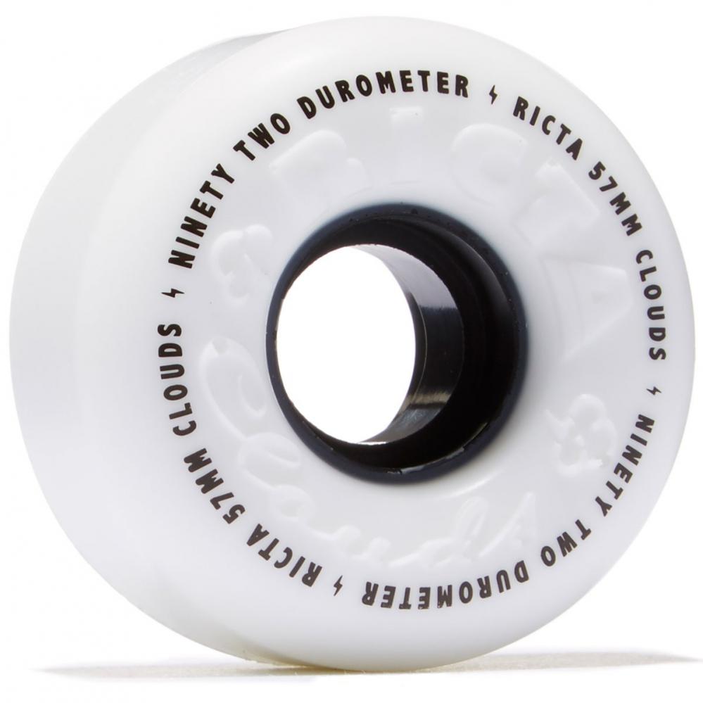 Ricta Wheels Clouds 92a White/Black 56mm