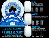 Ricta Wheels Chrome Clouds Blue 78a White 54mm