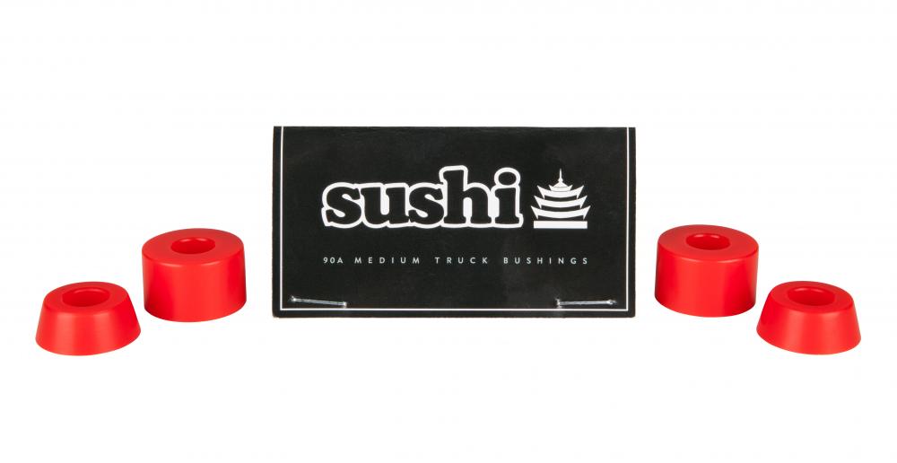 Sushi Bushings Medium 90A (Pack 4) Red