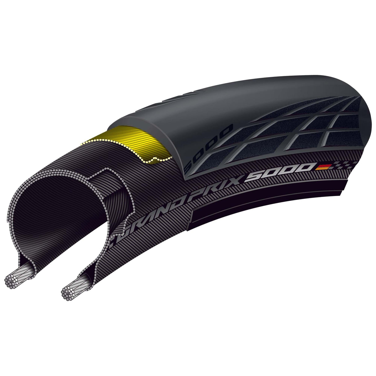 Continental Grand Prix 5000 All-Season Tubeless Ready Foldable Tyre