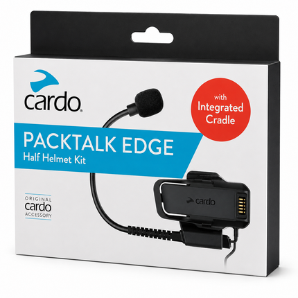 Packtalk Pro Edge Half Helmet Kit, Track Communication, Wireless Jbl