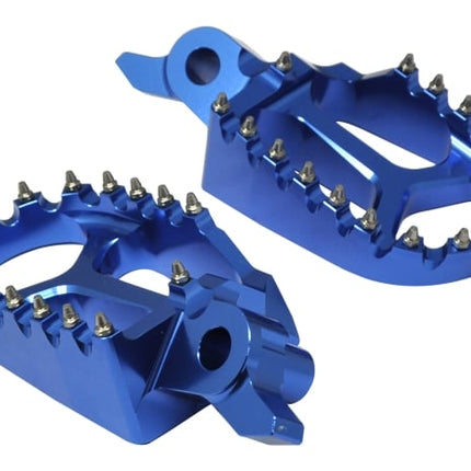 Foot Pegs Aluminium Blue Yzf/wrf Yamaha