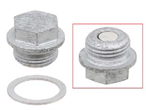 Magnetic Oil Drain Plug M18x1.50mm Canam 420552280, 420840277, 420840278