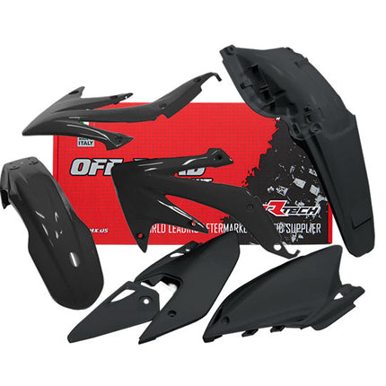 Plastic Kit CRF450X 08-19, Rtech R-KITCRX-NR0-415