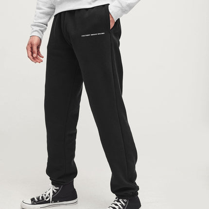 FIR Black Tracksuit Bottoms - S