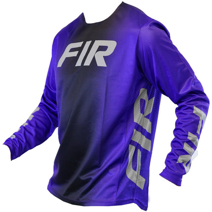Lite Fade Jersey Purple S, MX Race Wear, Enduro Gear