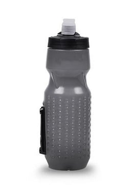 Magnetic Cycling Water Bottle Holder Cage 710ml - Grey - Fidlock Style Connection