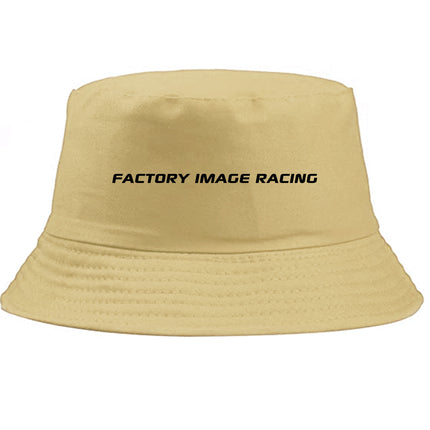 Sand Bucket Hat - Black FIR Text - Small / Medium