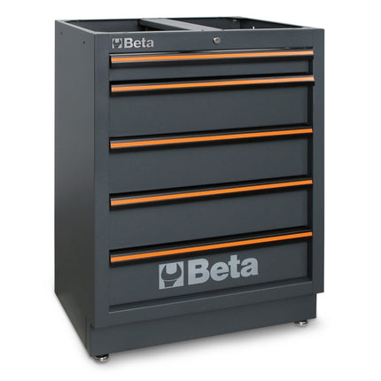 Fixed Module with 5 Drawers for Workshop - BetaC45PRO C45PRO M5