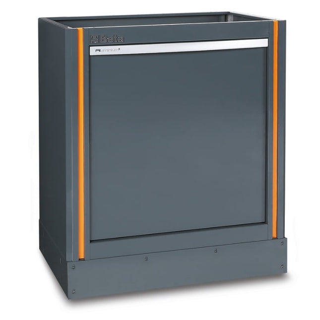 Fixed Sorted Waste Collection Module with Pull-Out Compartment, 588x465mm, Includes 2 Interior Containers - BetaRSC55 C55 CS