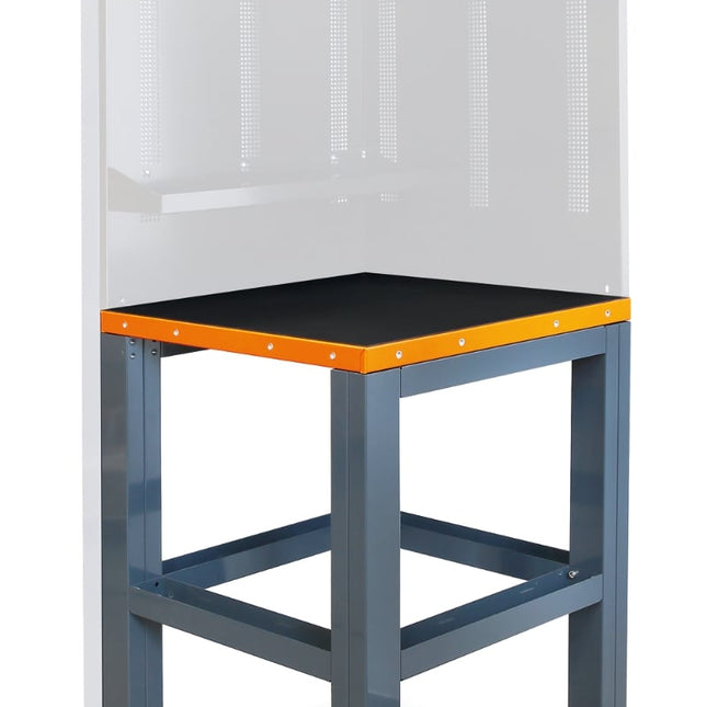 Corner Worktop, 700x700mm, PVC Coated, Hydrocarbon Resistant - BetaRSC55 C55KAI-O