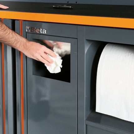Fixed Service Module with Waste Bin, Paper Roll Compartment, 305x270mm Storage Drawer - BetaRSC55 C55MS