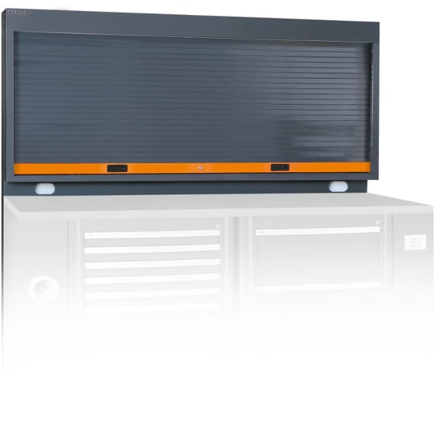 Tool Wall System 2M Workbench Beta C55PSE-G Lockable Shutter Perforated Panel 50-HOOK Kit