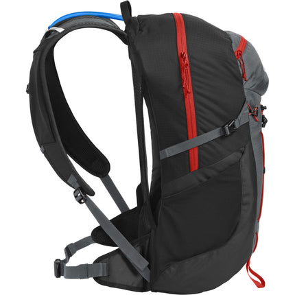 Camelbak Fourteener Hydration Pack 26L With 3L Reservoir 2023: Graphite/red Poppy CBFOUR26