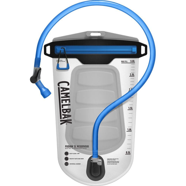 Camelbak Fusion 3L Group Reservoir With Tru Zip Waterproof Zipper 2023: Clear CBFUSION3GTZ