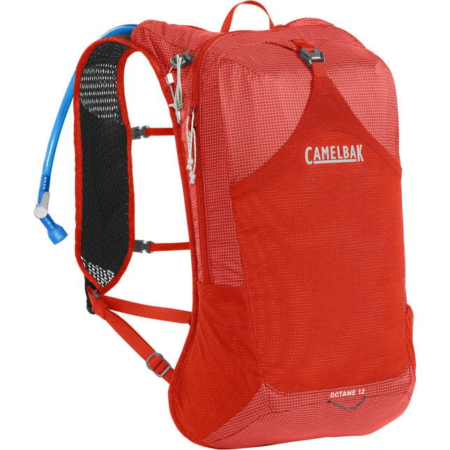 Camelbak Octane 12 Fusion 2L Hydration Pack 2023: Red Poppy/vapor 12L CBOCT12