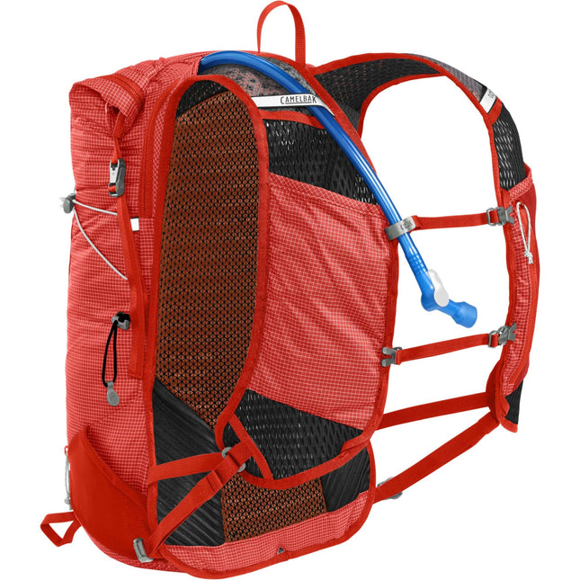 Camelbak Octane 16 Fusion 2L Hydration Pack 2023: Red Poppy/vapor 16L CBOCT16