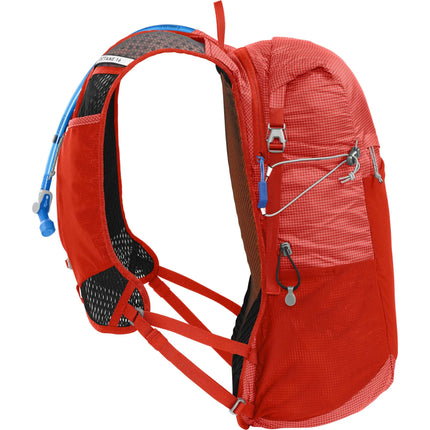 Camelbak Octane 16 Fusion 2L Hydration Pack 2023: Red Poppy/vapor 16L CBOCT16