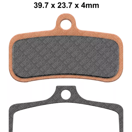 Brake Pads Organic Resin, Ebc CFA493, Surron Talaria E Ride Bicycle