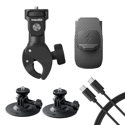 INSTA360 X4 Air 8K 360° Action Camera Motorcycle Bundle - Cinsaafa