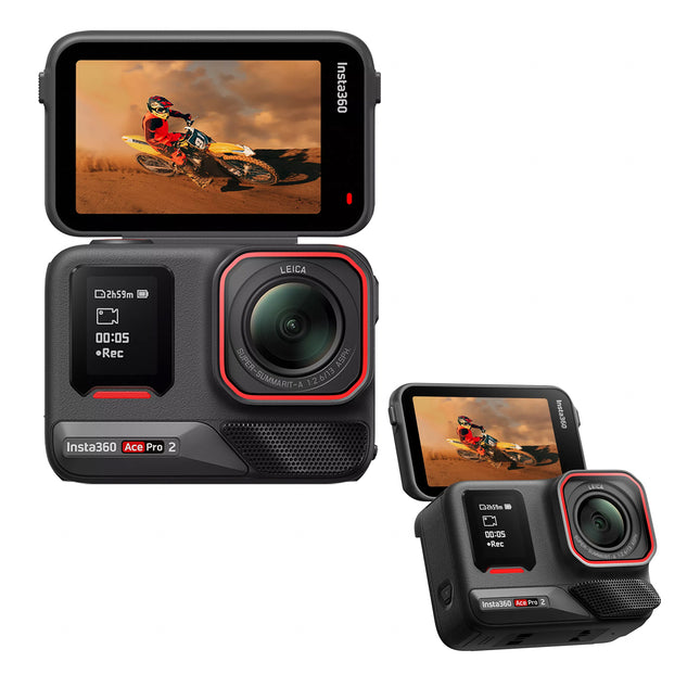 INSTA360 Ace Pro 2 8K Motorcycle Action Camera Bundle - Cinsbbga