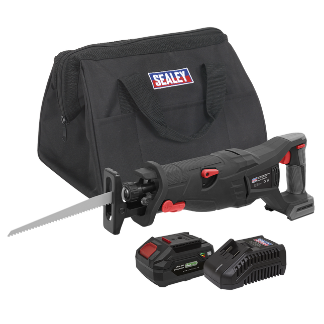 20V Sawzall Reciprocating Saw Kit, Lithium Battery, Brushless