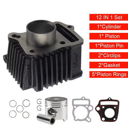 Cylinder Gasket & Piston Kit 39mm 2000-2008 Honda CRF50 XR50 Bore Top End Rebuild Kit